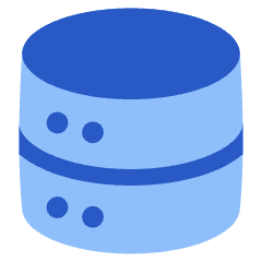 Database Icon from Plump Flat Set