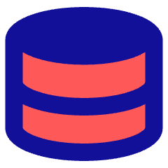 Database Icon from Sharp Pop Set