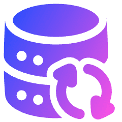 Database Refresh Icon from Plump Gradient Set
