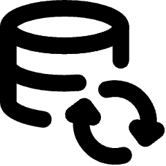 Database Refresh Icon from Micro Line Set