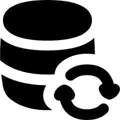 Database Refresh Icon from Flex Solid Set