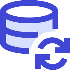 Database Refresh Icon from Sharp Duo Set