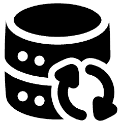 Database Refresh Icon from Plump Solid Set