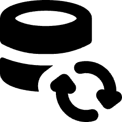 Database Refresh Icon from Micro Solid Set