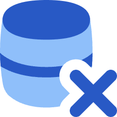 Database Remove Icon from Flex Flat Set