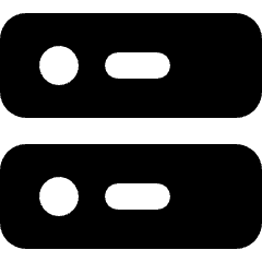 Database Server 1 Icon from Micro Solid Set