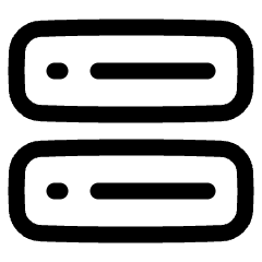Database Server 1 Icon from Plump Line Set