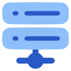 Database Server 2 Icon from Plump Flat Set