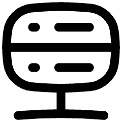 Database Server 2 Icon from Flex Line Set
