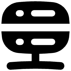 Database Server 2 Icon from Flex Solid Set