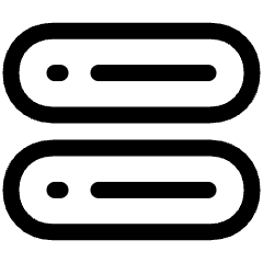 Database Server 4 Icon from Plump Line Set