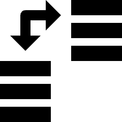 Database Server Data Transfer Icon from Nova Solid Set