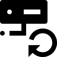 Database Server Refresh Redo Icon from Nova Solid Set