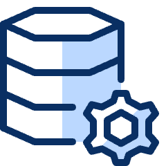 Database Setting Icon from Cyber Duotone Set