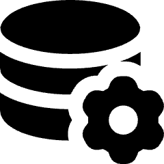 Database Setting Icon from Core Solid Set