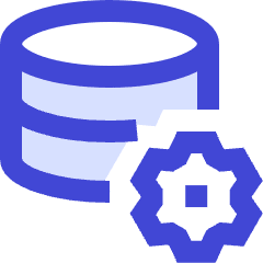 Database Setting Icon from Sharp Duo Set