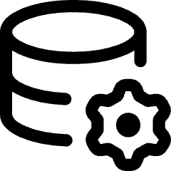 Database Setting Icon from Core Line Set