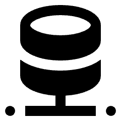 Database Share Icon from Nova Solid Set