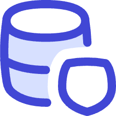 Database Shield Icon from Flex Duo Set
