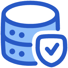 Database Shield Icon from Plump Duo Set