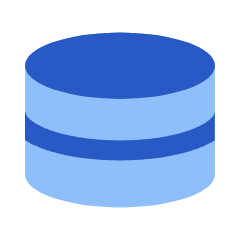 Database Solo Icon from Sharp Flat Set