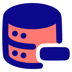Database Subtract 1 Icon from Plump Pop Set