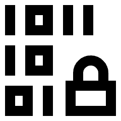 Device Database Encryption 1 Icon from Sharp Line Set