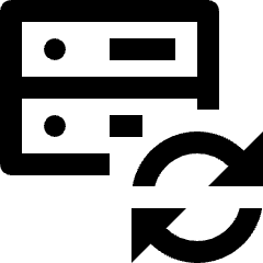 Server Refresh Sync Icon from Nova Line Set