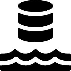 Data Lake 1 Icon from Ultimate Bold Set