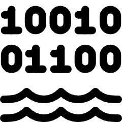 Data Lake Code Icon from Ultimate Regular Set