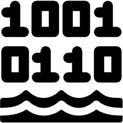 Data Lake Code Icon from Ultimate Bold Set