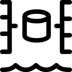 Data Lake Diagram 1 Icon from Ultimate Regular Set