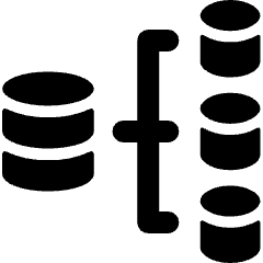 Data Lake Diagram 2 Icon from Ultimate Bold Set