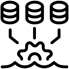 Data Lake Setting Icon from Ultimate Light Set