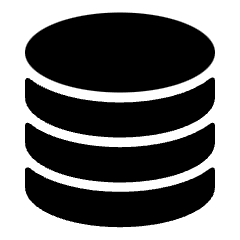 Database 2 Icon from Ultimate Bold Set