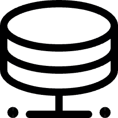 Database Icon from Ultimate Regular Set