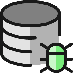 Database Bug Icon from Ultimate Colors Set