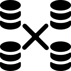 Database Connect Icon from Ultimate Bold Set