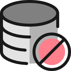 Database Disable Icon from Ultimate Colors Set