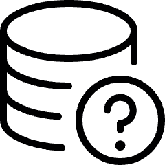 Database Question Icon from Ultimate Light Set