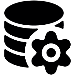 Database Settings Icon from Ultimate Bold Set