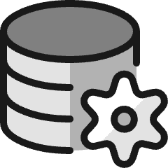 Database Settings Icon from Ultimate Colors Set