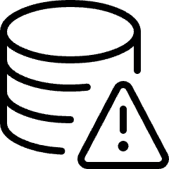 Database Warning Icon from Ultimate Light Set