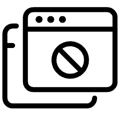 Server Error Multiple Forbidden Icon from Ultimate Light Set