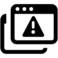 Server Error Multiple Icon from Ultimate Bold Set