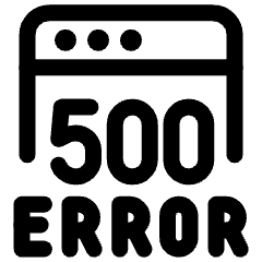 Window Error 500 Icon from Ultimate Regular Set