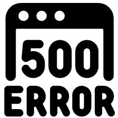 Window Error 500 Icon from Ultimate Bold Set