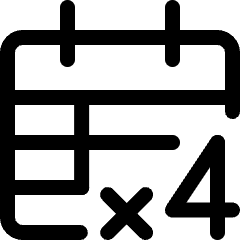 4 Days Workweek 2 Icon from Ultimate Regular Set