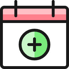 Calendar Add Icon from Ultimate Colors Set