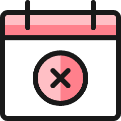 Calendar Disable Icon from Ultimate Colors Set